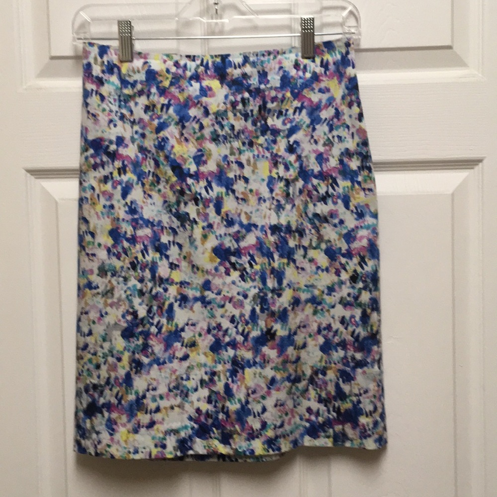 Floral pencil skirt, Midi,,size-2P ,lined,